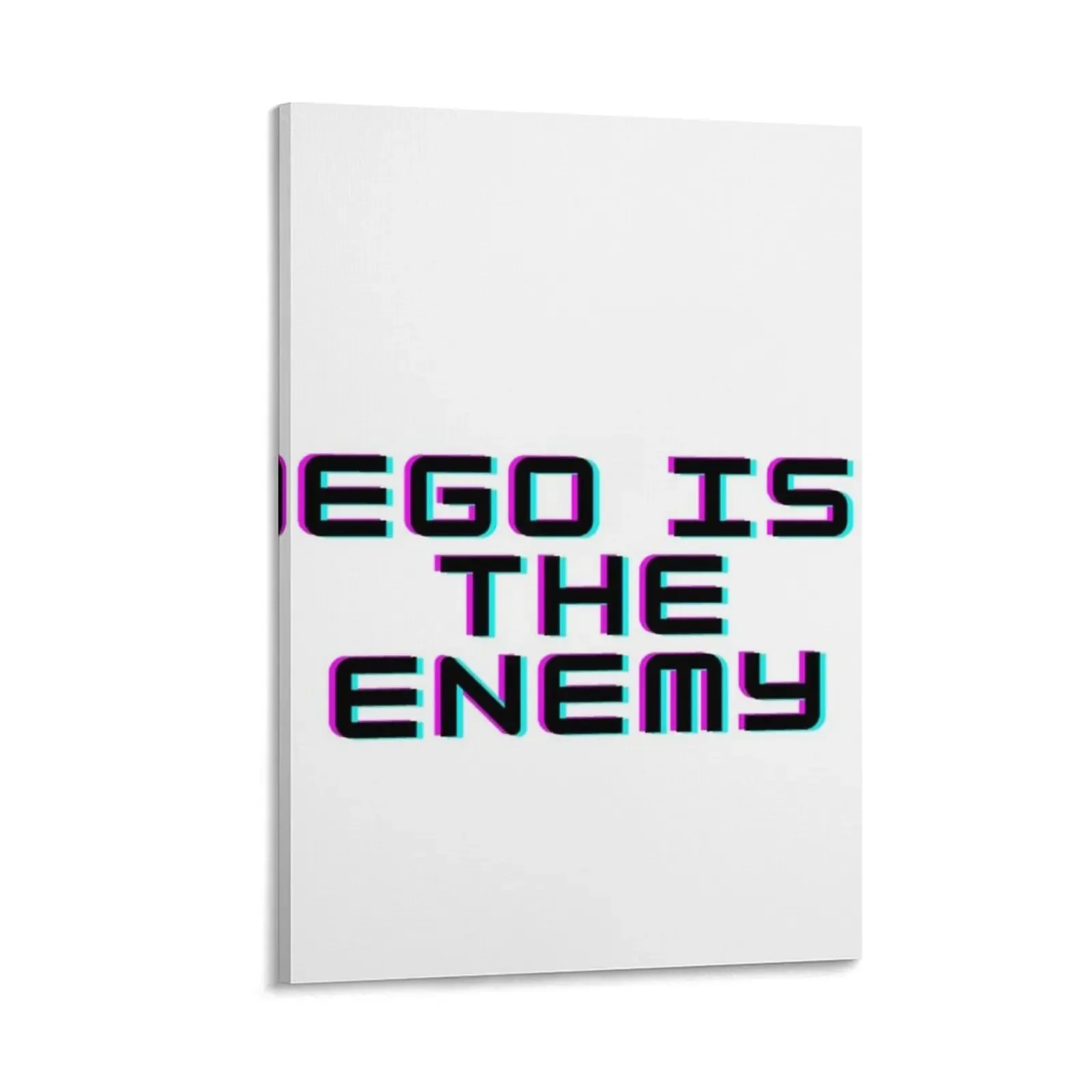 Ego Is The Enemy Canvas Painting room decoration accessories Wall posters korean room decor
Ego Is The Enemy Canvas Painting room decoration accessories Wall posters korean room decor