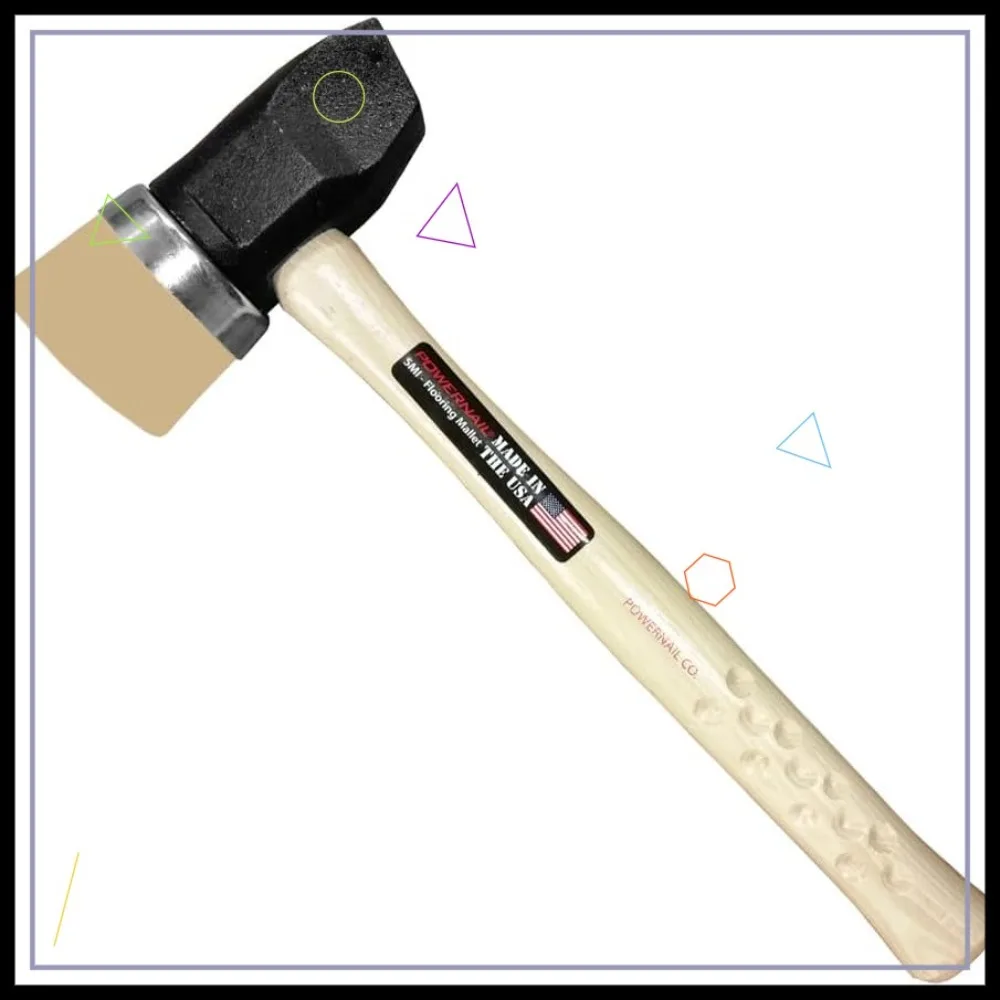 5MI Iron Tan Capped Rubber Mallet for Flooring Nailers & Staplers (4 lbs)
5MI Iron Tan Capped Rubber Mallet for Flooring Nailers & Staplers (4 lbs)