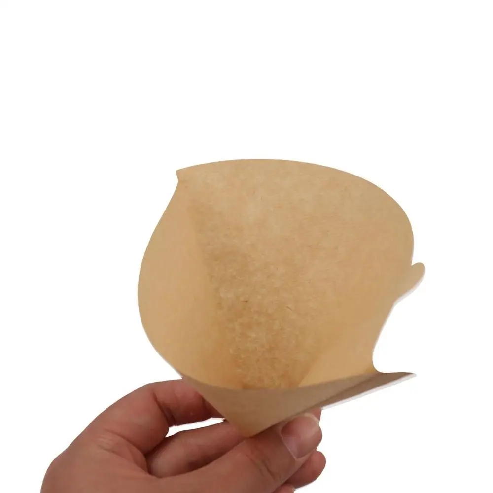 100Pcs Disposable V-shaped Coffee Filter Paper Conical with Handle Hand-brewed Coffee Paper 1-4 Servings No Odor
100Pcs Disposable V-shaped Coffee Filter Paper Conical with Handle Hand-brewed Coffee Paper 1-4 Servings No Odor