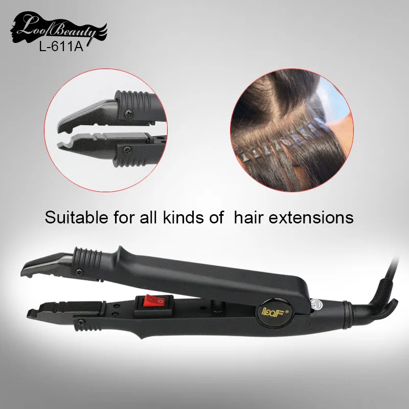 Mini Hair Fusion Iron Constant Temperature Extension Heat Keratin Melt Connector Tool Pink/Black for Hairdressers EU/US Plug
Mini Hair Fusion Iron Constant Temperature Extension Heat Keratin Melt Connector Tool Pink/Black for Hairdressers EU/US Plug