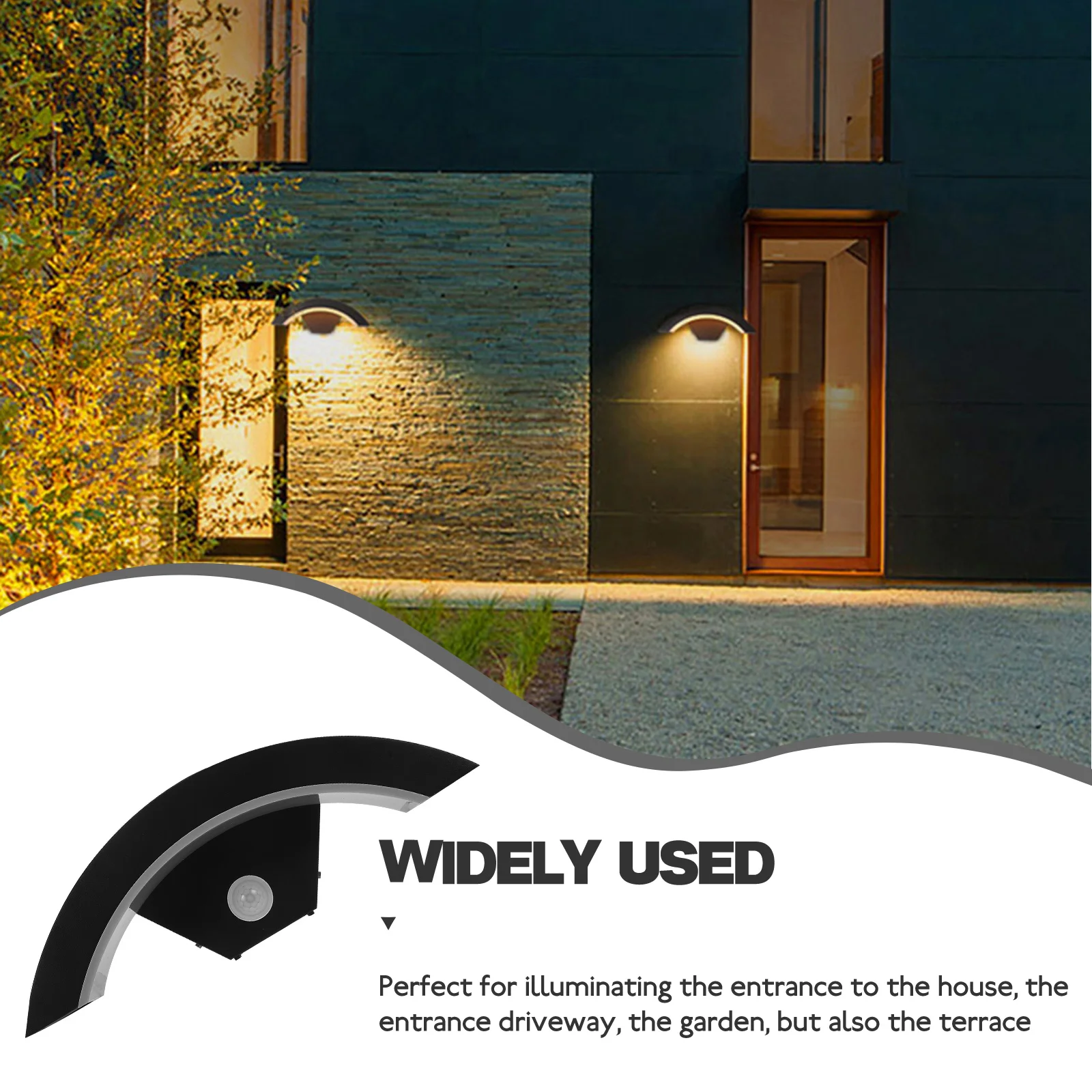 Sensor Wall Light Outdoor Solar Garden Lights Waterproof LED Balcony Road Modern Simple Yard Entrance Driveway Gate Lighting
Sensor Wall Light Outdoor Solar Garden Lights Waterproof LED Balcony Road Modern Simple Yard Entrance Driveway Gate Lighting