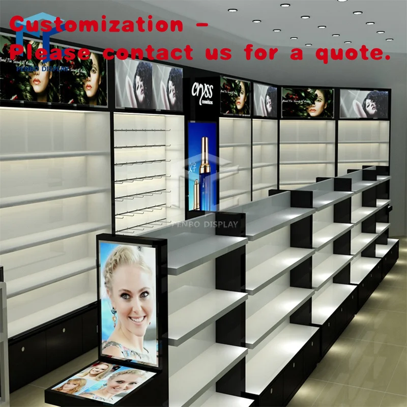 На заказ. Индивидуальные настенные полки для торгового центра, подставка, мебель для розничного магазина, косметическая витрина и витрина
На заказ. Индивидуальные настенные полки для торгового центра, подставка, мебель для розничного магазина, косметическая витрина и витрина