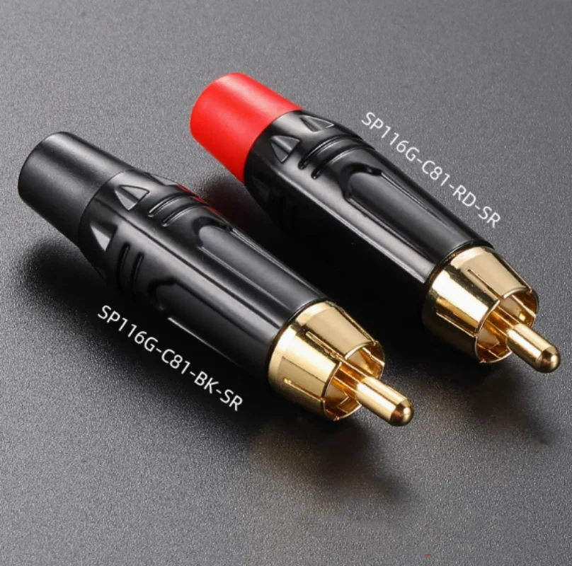 20pcs RCA lotus plug gold-plated DVD audio-visual cable interface SP116G-C81 welding
20pcs RCA lotus plug gold-plated DVD audio-visual cable interface SP116G-C81 welding