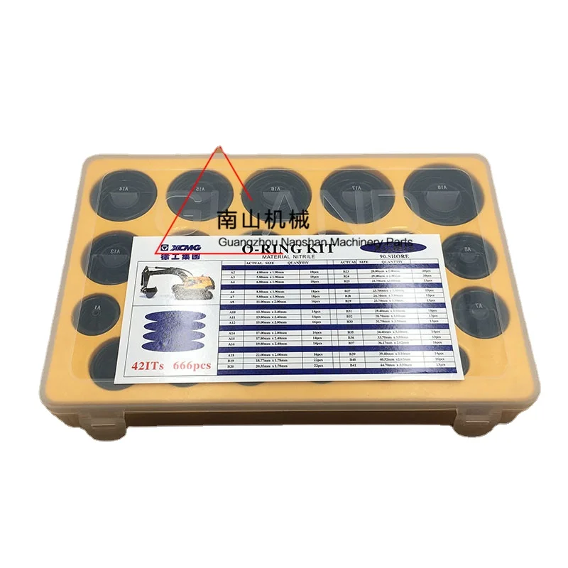 Dedicated oil Sealing Ring Excavator Parts For XCMG XE60 75 80 150 200 215 230D O-Ring Box
Dedicated oil Sealing Ring Excavator Parts For XCMG XE60 75 80 150 200 215 230D O-Ring Box
