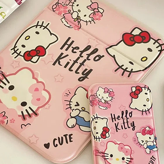 Cartoon Desktop Makeup Mirror Hello Kitty PU Leather Portable Handheld Makeup Mirror Foldable Student Compact Cute Pocket Mirror
Cartoon Desktop Makeup Mirror Hello Kitty PU Leather Portable Handheld Makeup Mirror Foldable Student Compact Cute Pocket Mirror