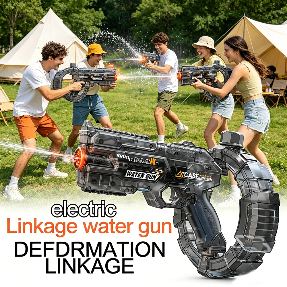 Space Electric Water Gun Energy Ring Burst Transformation LED Lights Large Capacity Full Auto Continuous Fire Squirt Gun Toy
Space Electric Water Gun Energy Ring Burst Transformation LED Lights Large Capacity Full Auto Continuous Fire Squirt Gun Toy