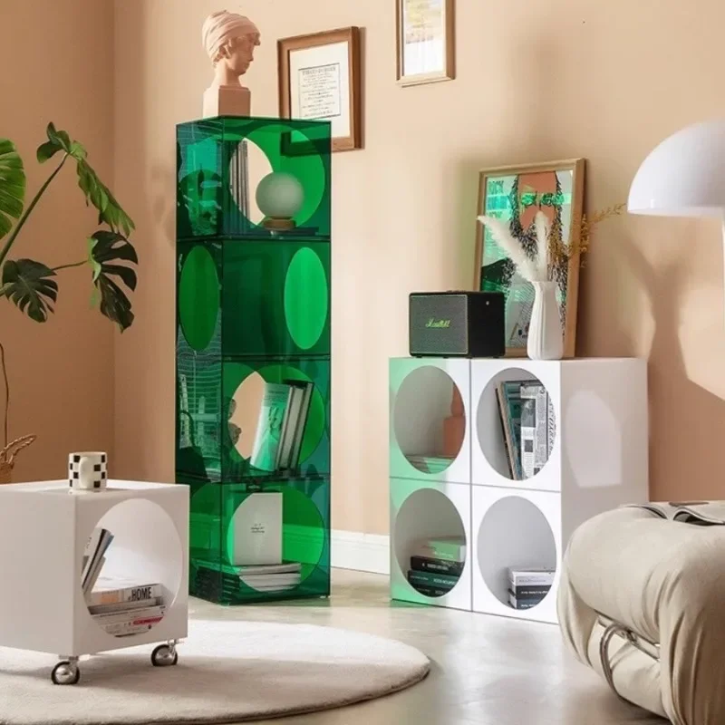 Light luxury removable bookshelf simple living room coffee table bedside table high-end shelf
Light luxury removable bookshelf simple living room coffee table bedside table high-end shelf