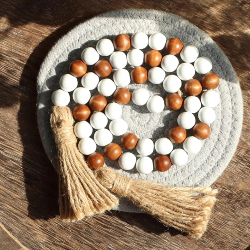 2pcs Wooden Beads Garland Wall Hanging Decor Tassel Bohemian Style Rustic Home Decoration Wood Bead String For Coffee Bar Tiered
2pcs Wooden Beads Garland Wall Hanging Decor Tassel Bohemian Style Rustic Home Decoration Wood Bead String For Coffee Bar Tiered
