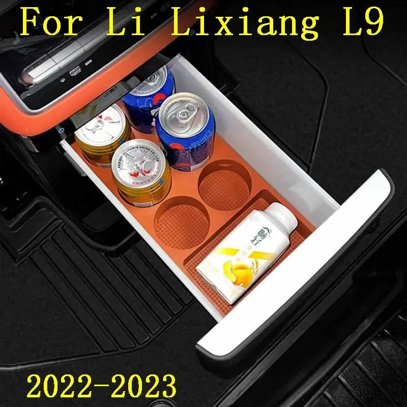 For Li Lixiang L9 2022 2023 Car Refrigerator Storage Box Cup Holder Non-slip Protective Silicone Holder Container Accessories
For Li Lixiang L9 2022 2023 Car Refrigerator Storage Box Cup Holder Non-slip Protective Silicone Holder Container Accessories