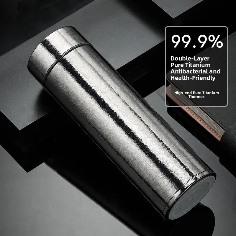 Pure Titanium Double Layered Tea Cup for Business Men And Women Health Water Cup Tea And Water Separation Insulated Mug
Pure Titanium Double Layered Tea Cup for Business Men And Women Health Water Cup Tea And Water Separation Insulated Mug