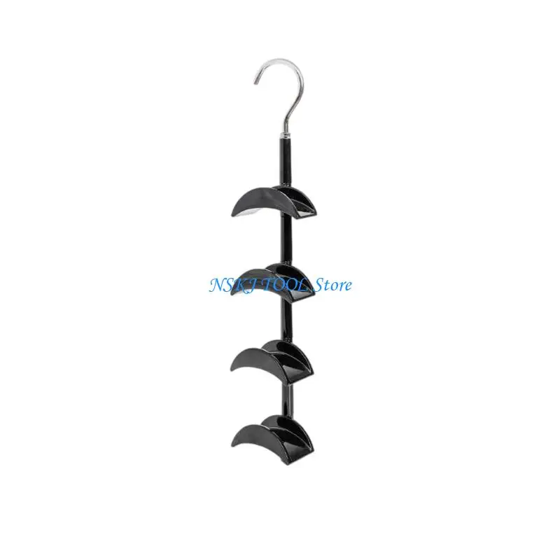 L8RC 4 Hook Rotating Closets Rack For Handbag Storage Prevents Straps Creases Plastic Construction
L8RC 4 Hook Rotating Closets Rack For Handbag Storage Prevents Straps Creases Plastic Construction