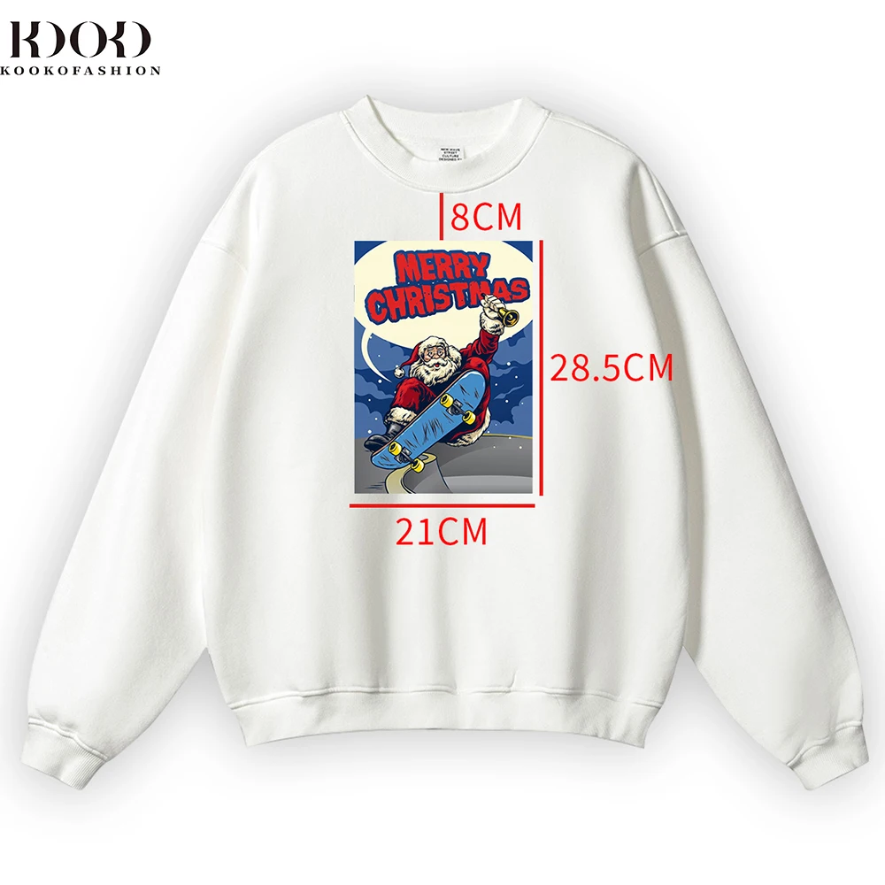 2024 Fashion Brand Autumn and Winter Loose Casual Basic Style Santa Claus Funny Plus Velvet Thick Round Neck Sweater Men
2024 Fashion Brand Autumn and Winter Loose Casual Basic Style Santa Claus Funny Plus Velvet Thick Round Neck Sweater Men
