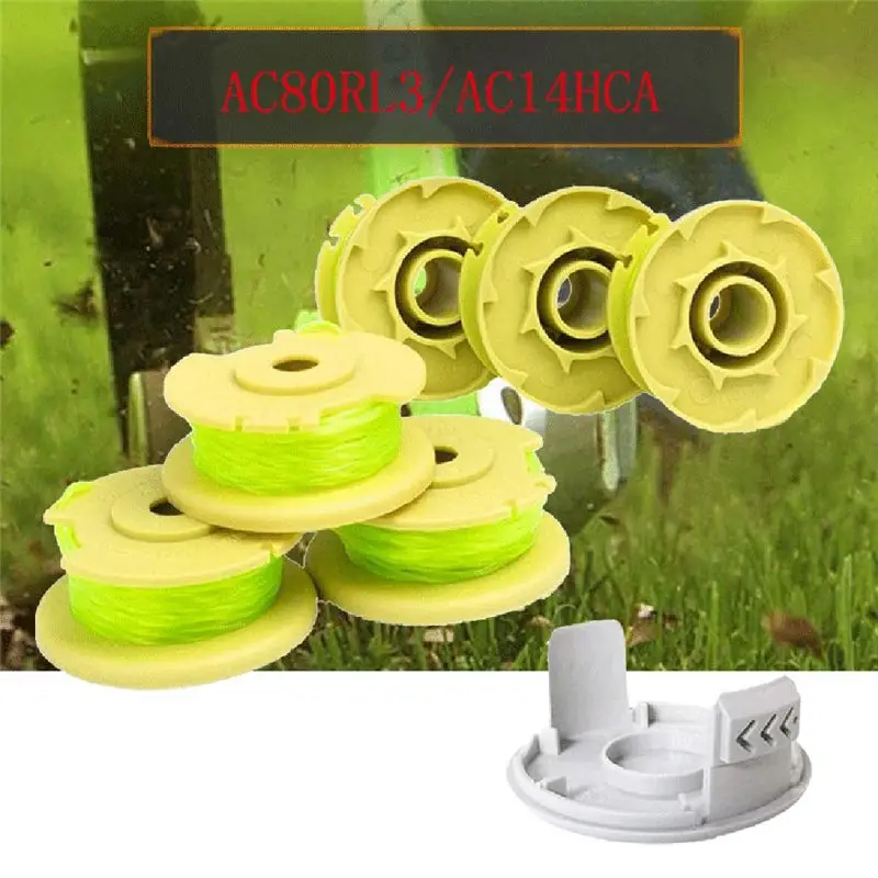 6 Packs for Lawn Mower Accessories Spool AC80RL3/AC14HCA Wire shaft plastic cement
6 Packs for Lawn Mower Accessories Spool AC80RL3/AC14HCA Wire shaft plastic cement