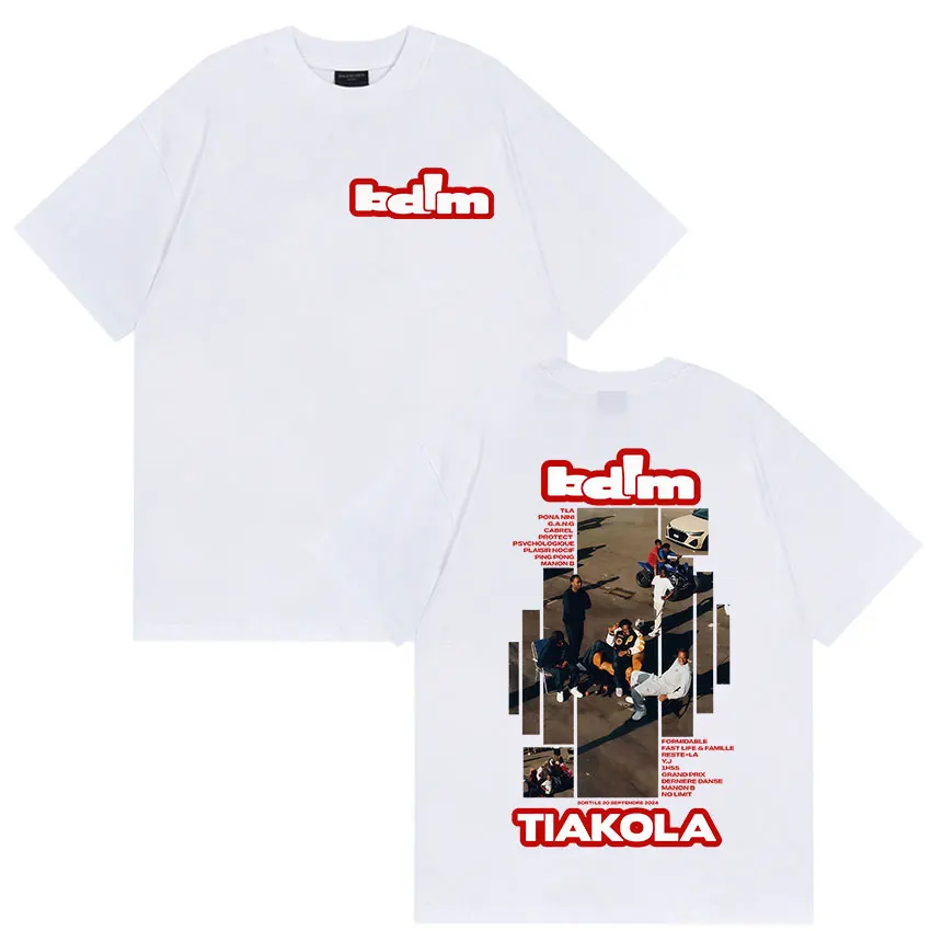 2025 Rapper TIAKOLA Bdim Tour Graphic T Shirt Men's Hip Hop Gothic Short Sleeve T-shirts Vintage O-Neck Oversized Cotton T-shirt
2025 Rapper TIAKOLA Bdim Tour Graphic T Shirt Men's Hip Hop Gothic Short Sleeve T-shirts Vintage O-Neck Oversized Cotton T-shirt