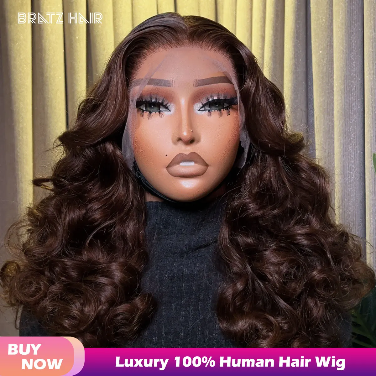 13x4 Lace Front Glueless Wig Human Hair Brown Colour Bouncy Curly Wig for Woman Glueless 5x5 Loose Deep Wave Wig Ready to Wear
13x4 Lace Front Glueless Wig Human Hair Brown Colour Bouncy Curly Wig for Woman Glueless 5x5 Loose Deep Wave Wig Ready to Wear
