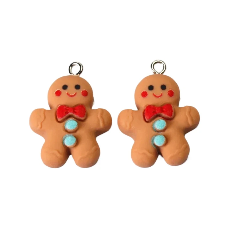 *Christmas Gingerbread Man Biscuits Charms Resin Cookie Xmas Food Pendant for
*Christmas Gingerbread Man Biscuits Charms Resin Cookie Xmas Food Pendant for