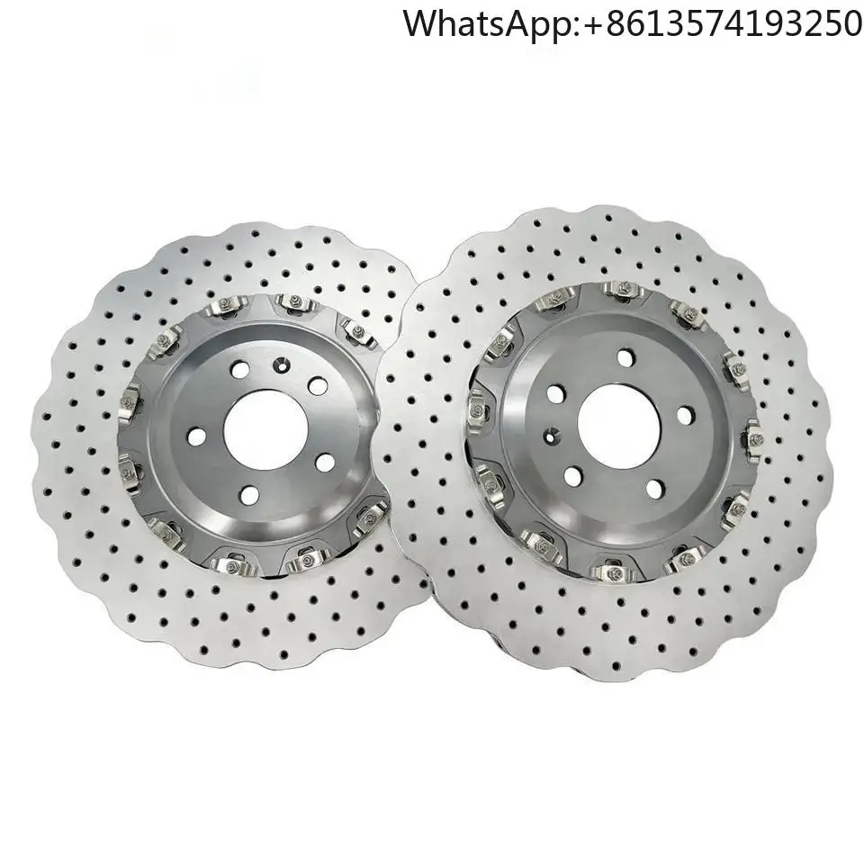For 390*36mm 4G0615301E Front Brake Disc 2-piece Floating Brake Disc Drilled and Slotted Brake Disc for Audi
For 390*36mm 4G0615301E Front Brake Disc 2-piece Floating Brake Disc Drilled and Slotted Brake Disc for Audi
