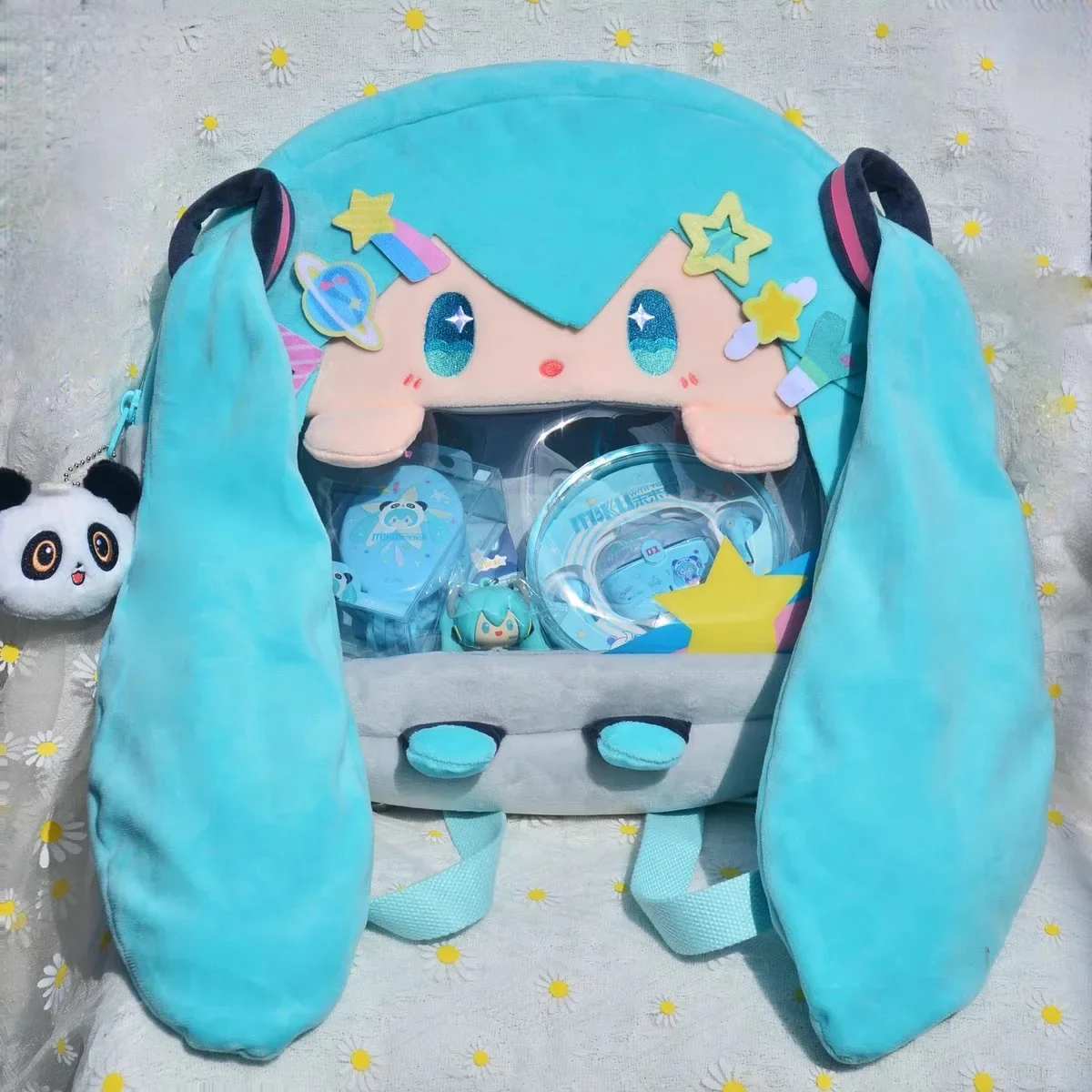 Милый плюшевый рюкзак Hatsune Miku Itabag Kawaii, мягкая сумка на плечо в стиле аниме, стильная сумка на плечо с героями мультфильмов, повседневная одежда, коллекция фанатов
Милый плюшевый рюкзак Hatsune Miku Itabag Kawaii, мягкая сумка на плечо в стиле аниме, стильная сумка на плечо с героями мультфильмов, повседневная одежда, коллекция фанатов