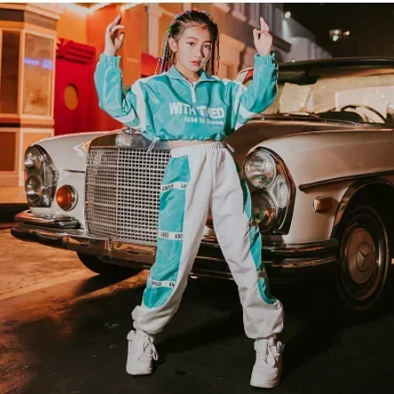 New Hip Hop Dance Costumes Kids Stage Performance Clothing Children Modern Street Dancing Wear Girls Jazz Outfits
New Hip Hop Dance Costumes Kids Stage Performance Clothing Children Modern Street Dancing Wear Girls Jazz Outfits