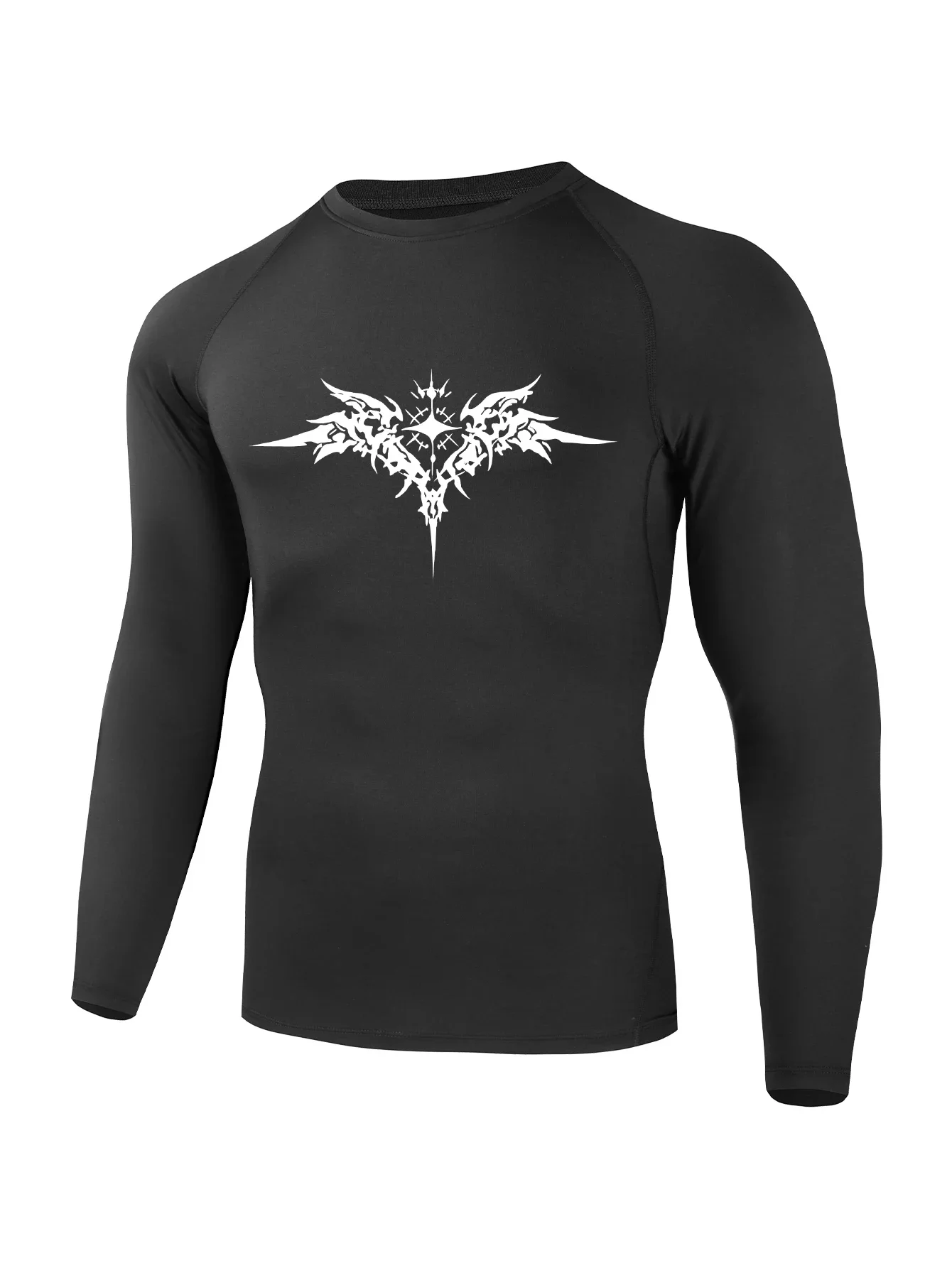 Men's compression garment, gym tight T-shirt, training running exercise, breathable and elastic
Men's compression garment, gym tight T-shirt, training running exercise, breathable and elastic