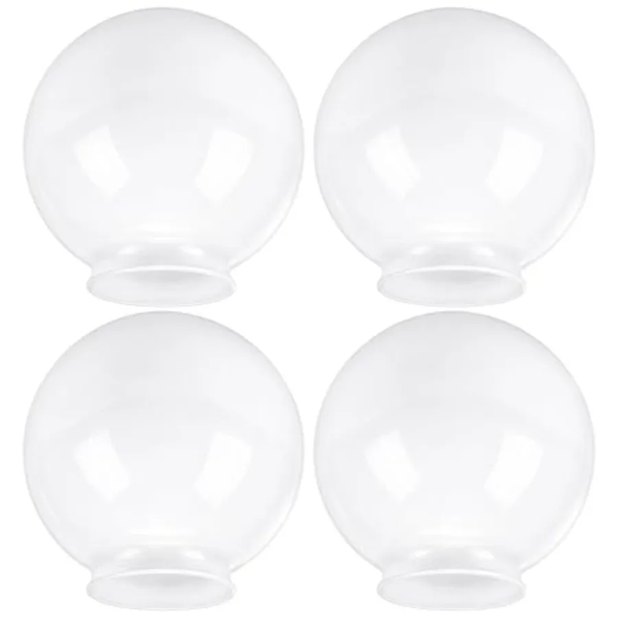 Set of 4 Globes for Light Fixtures 6 Inch Milky White Glass Ceiling Fan Bulb Light Covers Replacement Globe Lamp Shade 2.67 Inc
Set of 4 Globes for Light Fixtures 6 Inch Milky White Glass Ceiling Fan Bulb Light Covers Replacement Globe Lamp Shade 2.67 Inc