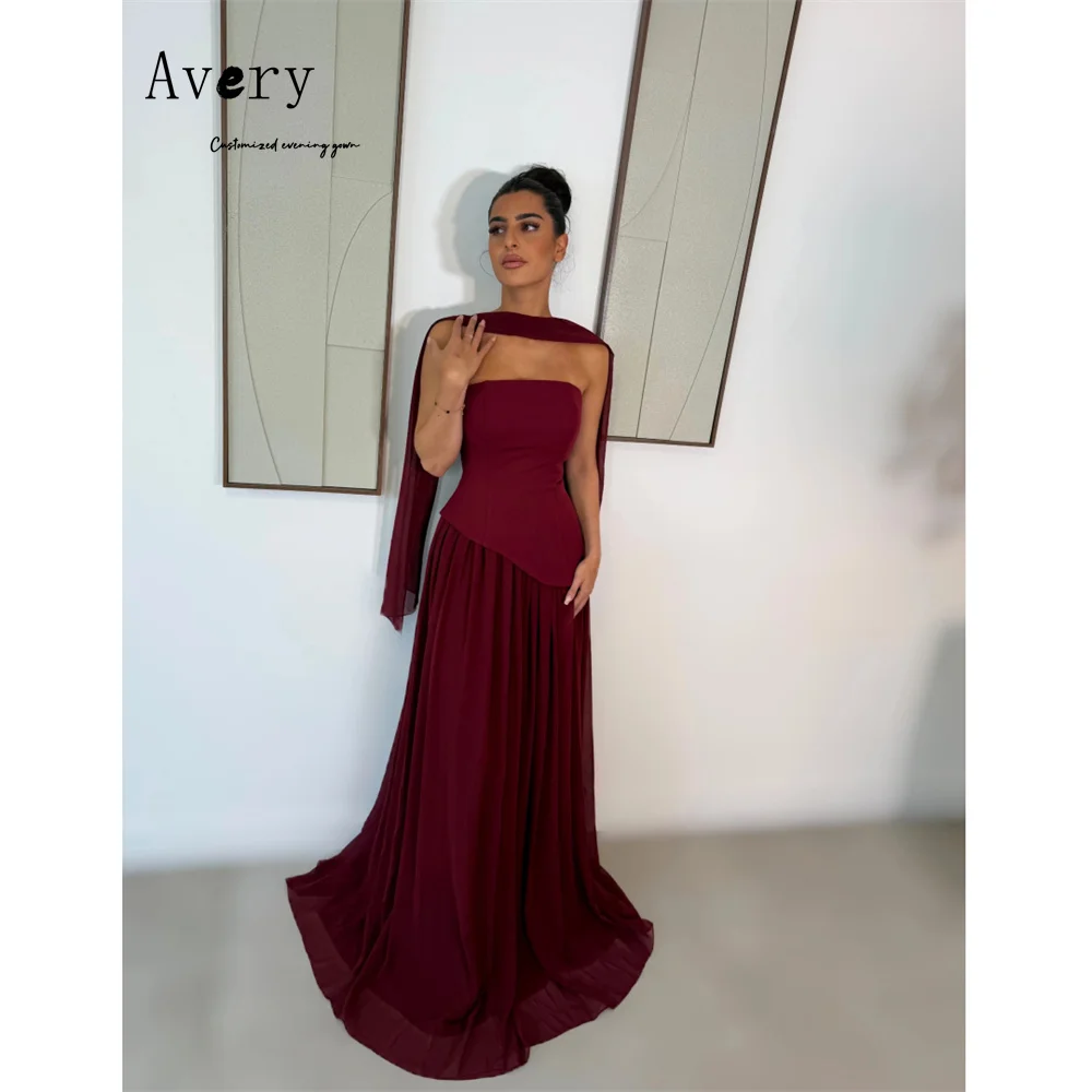 Avery Customized Burgundy Tube Top Sleeveless A-line Elegant Evening Dresses for Woman Luxury Dress Evening 2025 Ball Gown Dress
Avery Customized Burgundy Tube Top Sleeveless A-line Elegant Evening Dresses for Woman Luxury Dress Evening 2025 Ball Gown Dress