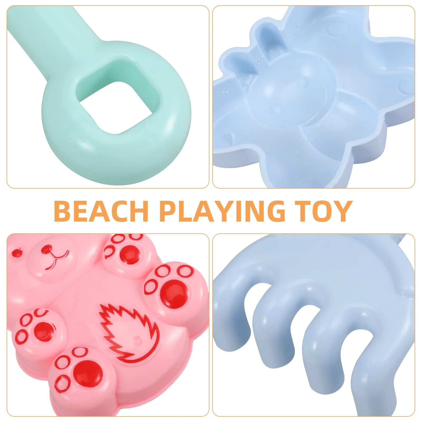 7Pcs Kids Beach Sand Tools Set Color Recognition Small Lightweight Durable Plastic Promote Creativity Imagination Fun
7Pcs Kids Beach Sand Tools Set Color Recognition Small Lightweight Durable Plastic Promote Creativity Imagination Fun