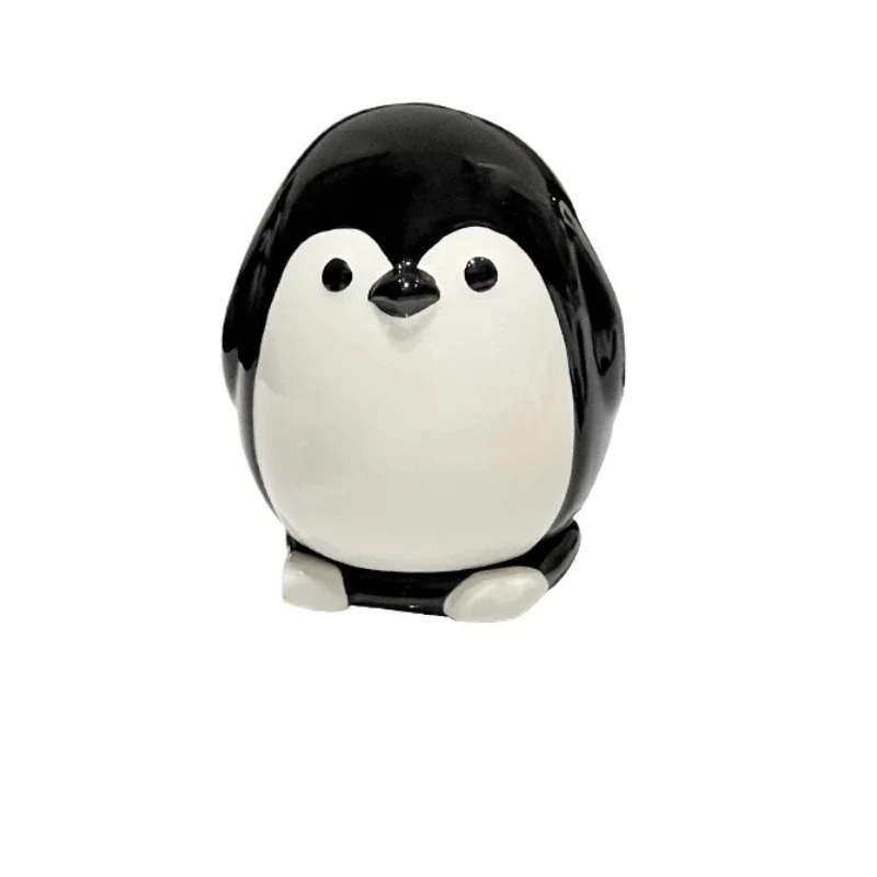 Penguin toothpick holder ceramic toothpick box household creative cute home ornament high value cotton swab dental floss storage
Penguin toothpick holder ceramic toothpick box household creative cute home ornament high value cotton swab dental floss storage