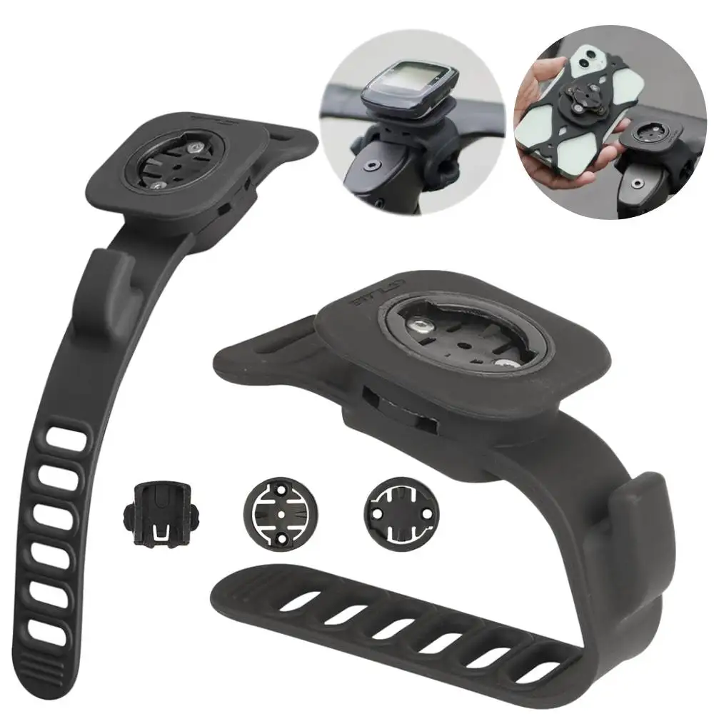 Silicone Bicycle Computer Mount Non-slip Extended Computer Stand Handlebar Computer Bracket Code Meter Holder Cycling Accessory
Silicone Bicycle Computer Mount Non-slip Extended Computer Stand Handlebar Computer Bracket Code Meter Holder Cycling Accessory