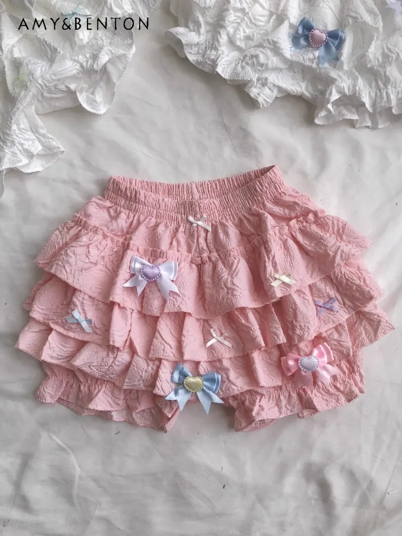 2025 New Japanese Y2k Sweet and Hot Abi Style Culture Bow Fluffy Ballet Style Cake Pumpkin Pants For Women
2025 New Japanese Y2k Sweet and Hot Abi Style Culture Bow Fluffy Ballet Style Cake Pumpkin Pants For Women