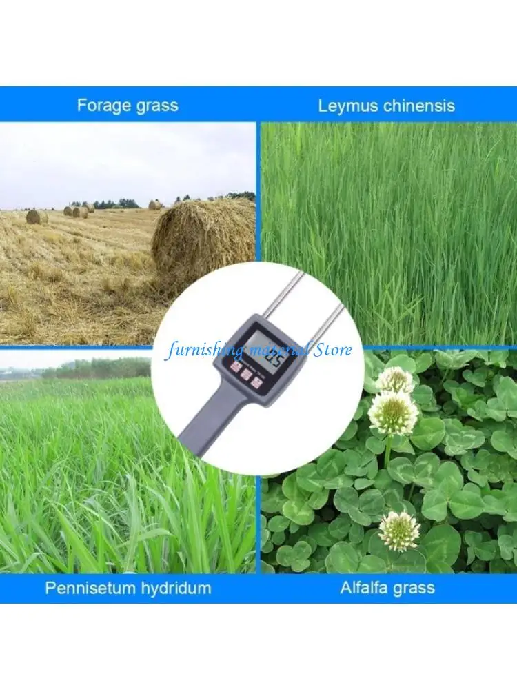 Y5GD Comprehensive Crop Hygrometer Water Measuring Harvesting Analysis with LCD Display Measurement Tool for Farming Storage
Y5GD Comprehensive Crop Hygrometer Water Measuring Harvesting Analysis with LCD Display Measurement Tool for Farming Storage