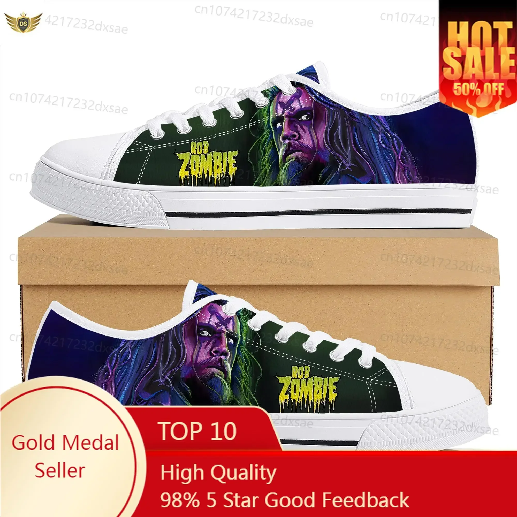 Rob Zombie Rock Singer Low Top High Quality Sneakers Mens Women Teenager Children Canvas Sneaker Casual Couple Shoes Custom Shoe
Rob Zombie Rock Singer Low Top High Quality Sneakers Mens Women Teenager Children Canvas Sneaker Casual Couple Shoes Custom Shoe