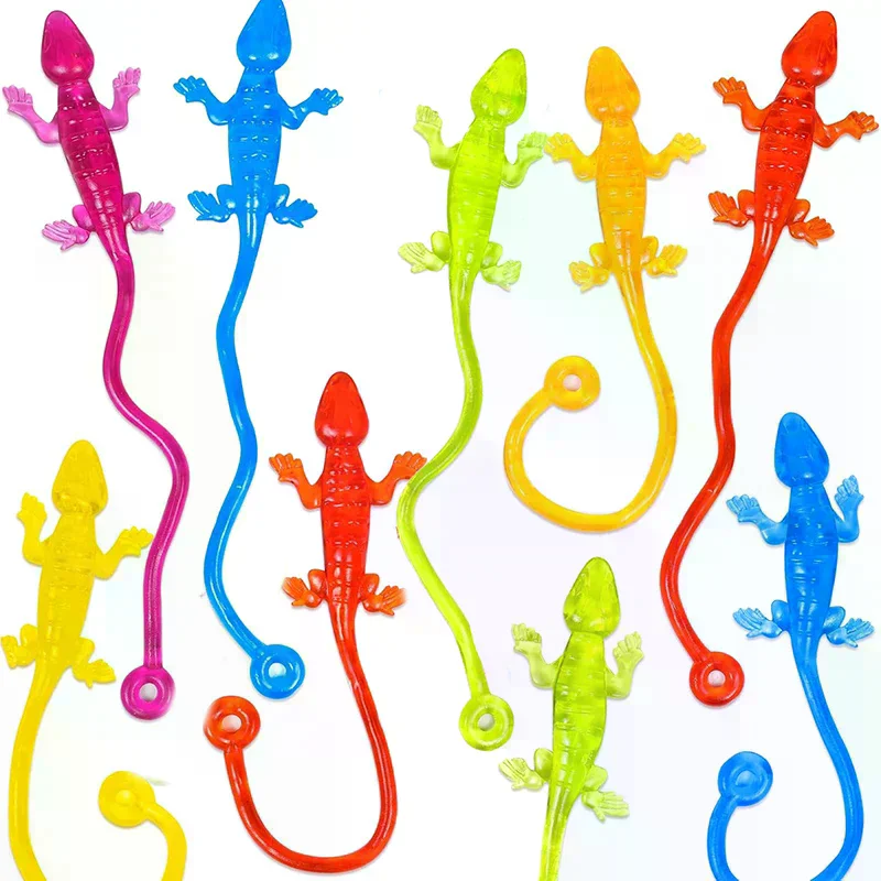 30 Pieces Of Sticky Gecko Toys Children's Goodie Bag Stuffing, Elastic Lizard Toys, Classroom Rewards Birthday Party Supplies
30 Pieces Of Sticky Gecko Toys Children's Goodie Bag Stuffing, Elastic Lizard Toys, Classroom Rewards Birthday Party Supplies