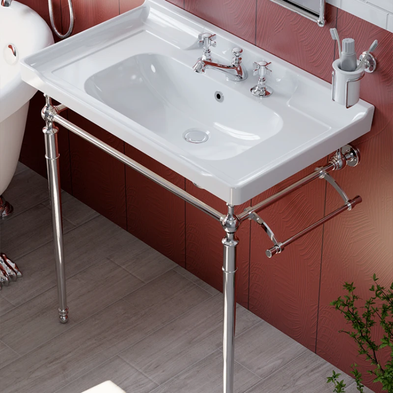Integrated ceramic balcony with floor to ceiling washbasin in bathroom, retro stand, basin cabinet combination
Integrated ceramic balcony with floor to ceiling washbasin in bathroom, retro stand, basin cabinet combination