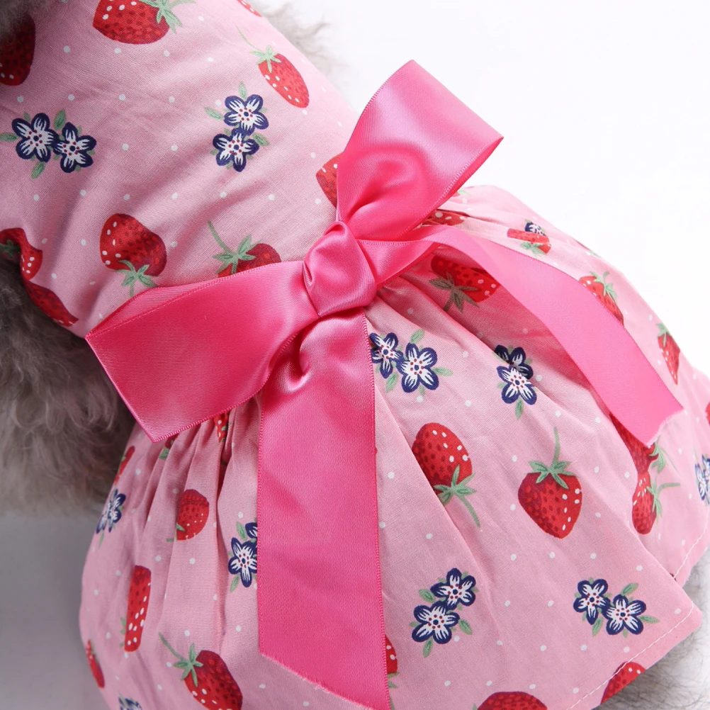 Summer Pet Dog Dress Strawberry Sleeveless Skirt Cute Printed Comfortable Material Photos Charm
Summer Pet Dog Dress Strawberry Sleeveless Skirt Cute Printed Comfortable Material Photos Charm
