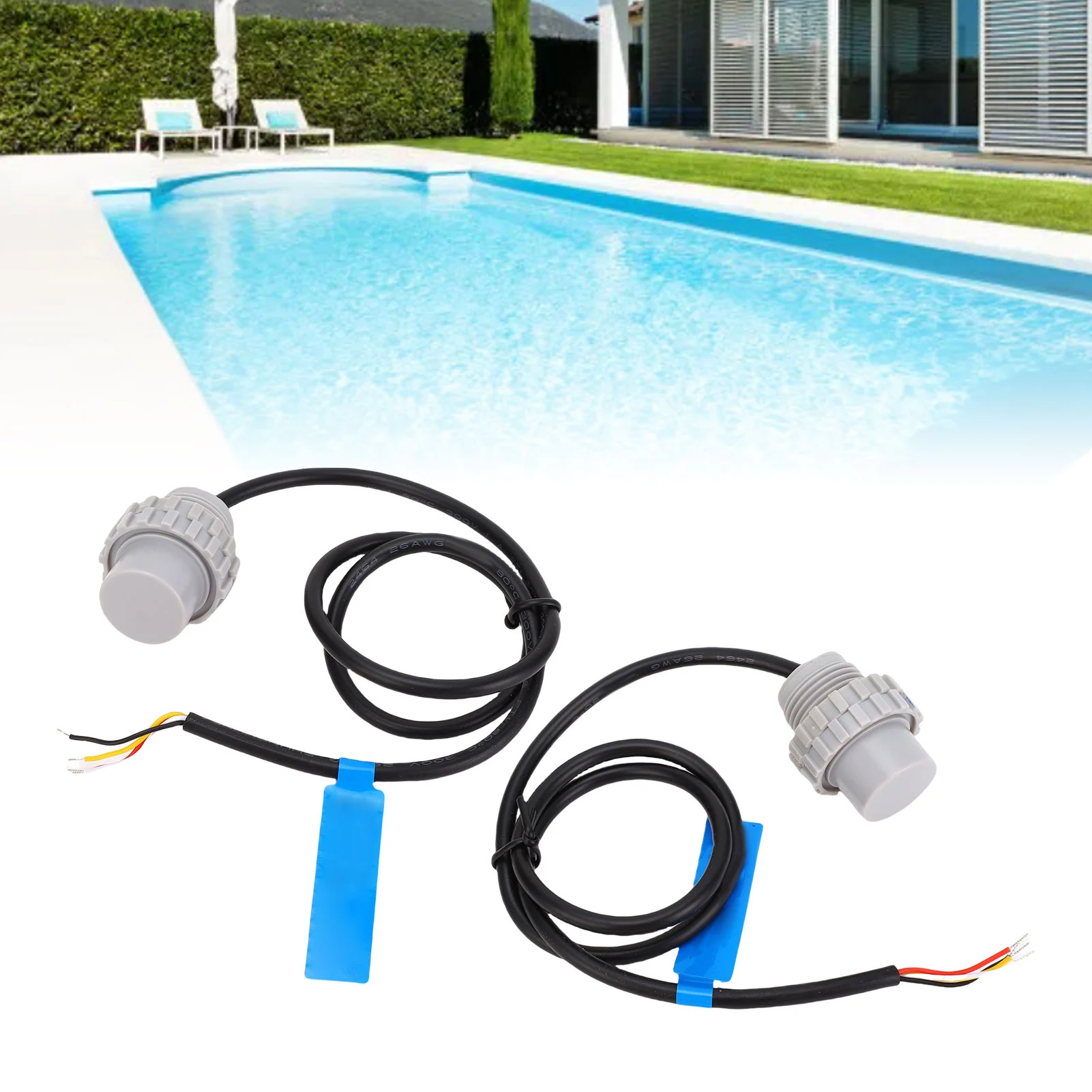 Underwater Robot Ultrasonic Sensor Small Blind Spot Ultrasonic Underwater Ranging Sensor IP68 Water Proof for Cleaning Robots