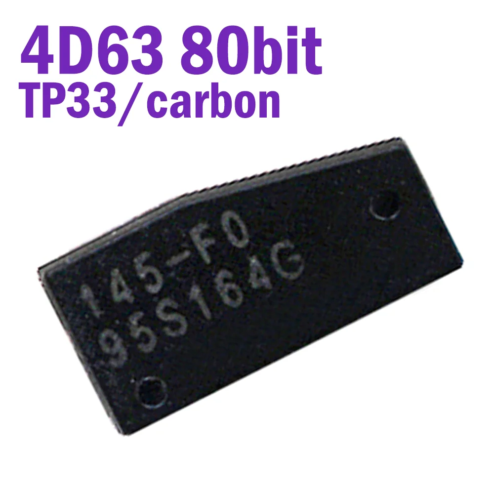 5 pcs/lot Texas Instruments 4D63 80bit Car Transponder Chip TP33 Auto Key Chips Car Accessories For Ford Mazda 
5 pcs/lot Texas Instruments 4D63 80bit Car Transponder Chip TP33 Auto Key Chips Car Accessories For Ford Mazda