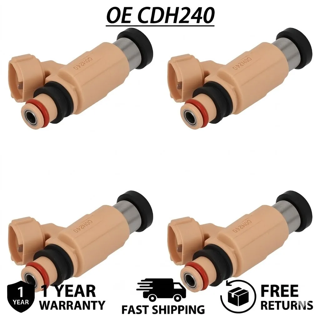 4Pcs Brand New Auto Fuel Injectors 842-12223 For Mitsubishi Lancer 2.0L 2.4L Flow Matched 4-Hole Engine Nozzle Valve Kit
4Pcs Brand New Auto Fuel Injectors 842-12223 For Mitsubishi Lancer 2.0L 2.4L Flow Matched 4-Hole Engine Nozzle Valve Kit