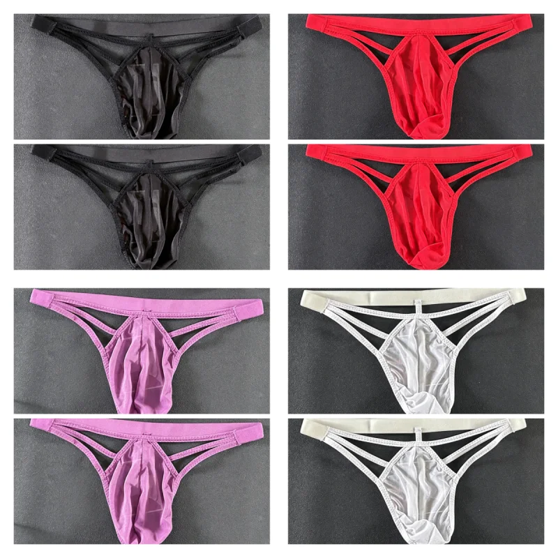 8pcs Men's Bikini G-strings Lingerie Underwear Smooth Briefs Tangas Thongs Underpants Men Low Waist Panties
8pcs Men's Bikini G-strings Lingerie Underwear Smooth Briefs Tangas Thongs Underpants Men Low Waist Panties