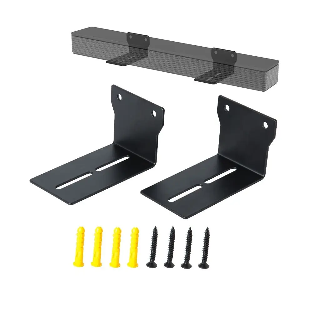 2pcs Accessories Wall Mount Sound Bar Mounts Anti-Drop Under TV Speaker Wall Bracket Metal Sound Bar Shelf
2pcs Accessories Wall Mount Sound Bar Mounts Anti-Drop Under TV Speaker Wall Bracket Metal Sound Bar Shelf