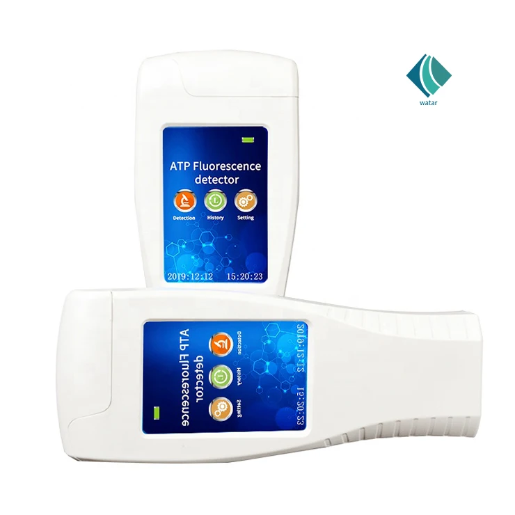Handheld Rapid Bacteria Detection Instrument ATP Fluorescence Tester ATP Meter
Handheld Rapid Bacteria Detection Instrument ATP Fluorescence Tester ATP Meter