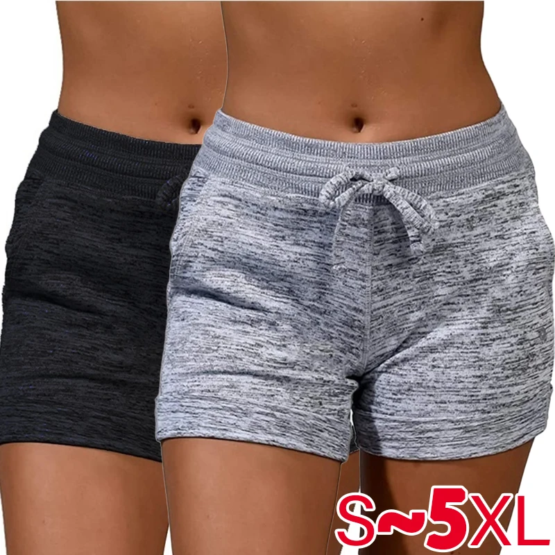 Latest Women's Casual Solid Color Lace up Pure Cotton Sports Shorts Fitness Training Elastic Tight Sports Shorts
Latest Women's Casual Solid Color Lace up Pure Cotton Sports Shorts Fitness Training Elastic Tight Sports Shorts