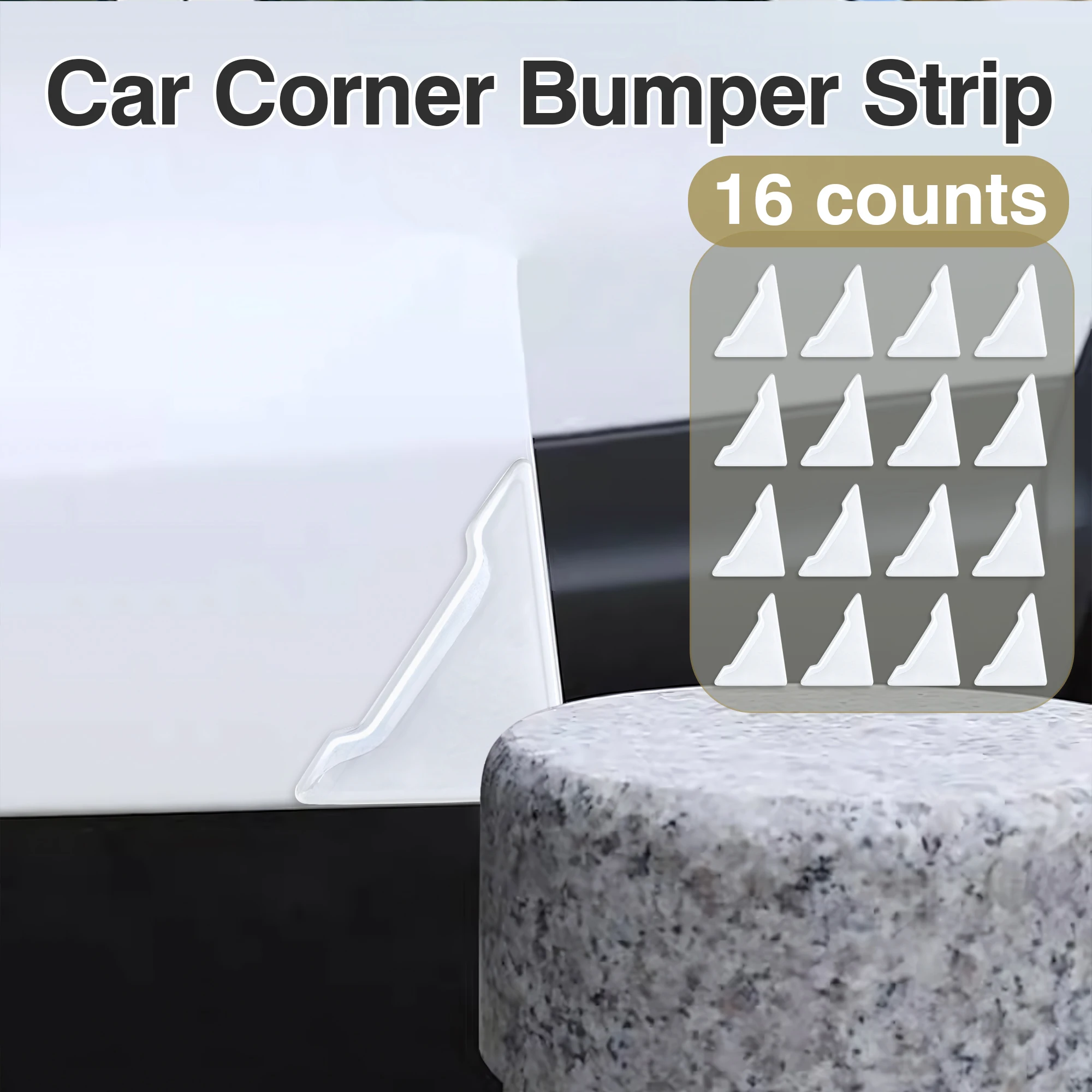 16PCS Transparent Car Door Edge Guard, Anti-Collision Vehicle Door Edge Corner Scratch Protector, Automotive Side Corner Trim Protection Cover Decal, Universal for Truck SUV Van
16PCS Transparent Car Door Edge Guard, Anti-Collision Vehicle Door Edge Corner Scratch Protector, Automotive Side Corner Trim Protection Cover Decal, Universal for Truck SUV Van