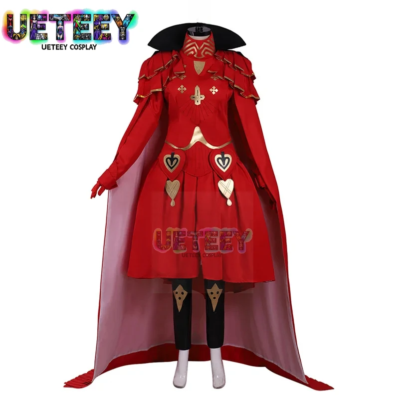 UETEEY Fire Emblem Three Houses Edelgard Von Hresvelg Платье Костюм Хэллоуин Рождество Женская Красная Юбка Наряд Косплей Костюм
UETEEY Fire Emblem Three Houses Edelgard Von Hresvelg Платье Костюм Хэллоуин Рождество Женская Красная Юбка Наряд Косплей Костюм