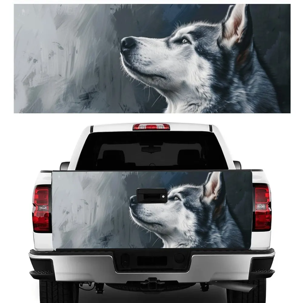 Face Upward Husky Animal Dog Car Tail Trunk Protect Vinly Decal Auto Accessories DIY Hood Decoration Sticker for Off-road Pickup
Face Upward Husky Animal Dog Car Tail Trunk Protect Vinly Decal Auto Accessories DIY Hood Decoration Sticker for Off-road Pickup