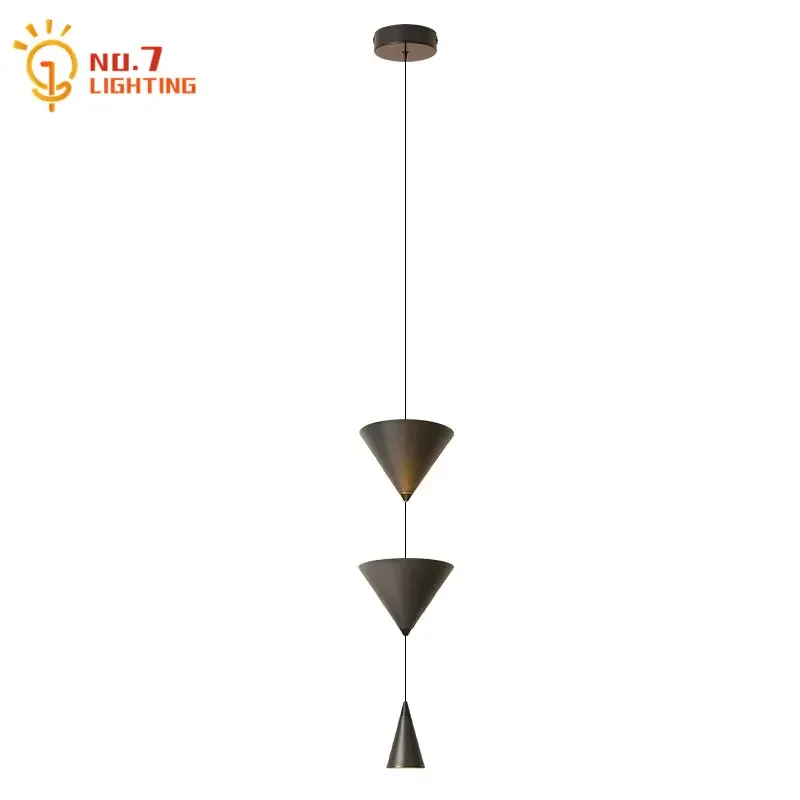Designer Minimalist Bedroom Bedside Pendant Lights Conical Long Line Modern Hanging Lamp Home Decor Background Restaurant Study
Designer Minimalist Bedroom Bedside Pendant Lights Conical Long Line Modern Hanging Lamp Home Decor Background Restaurant Study