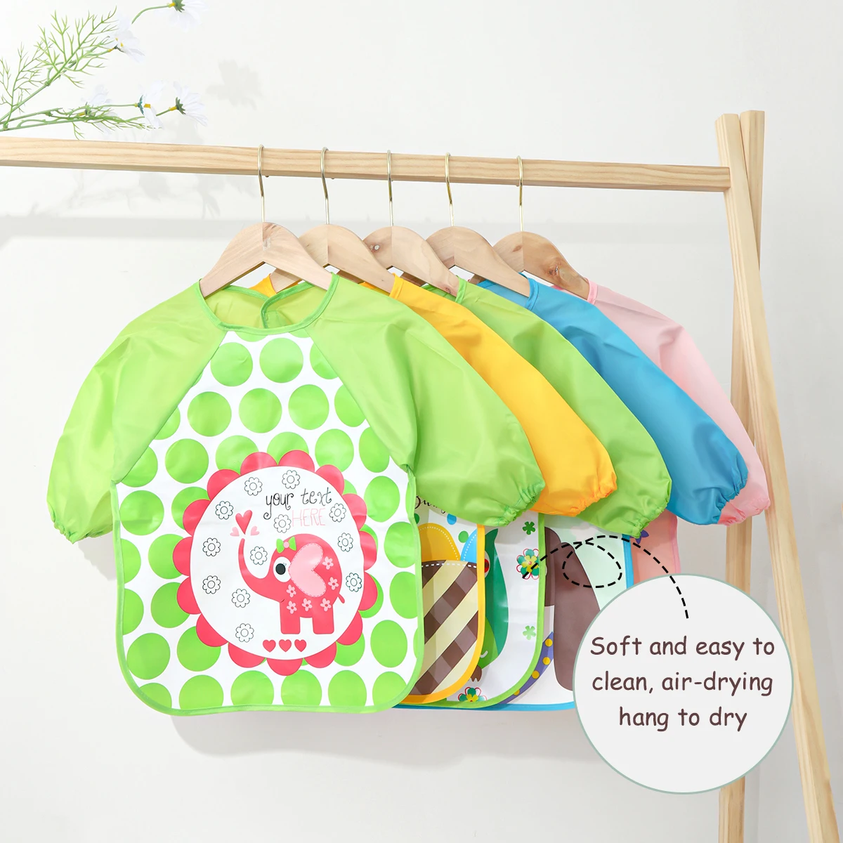 New EVA Rice Clothes Baby Waterproof Smock Kids Cartoon Long Sleeve Reverse Dressing Eatwear Baby Bib Bib
New EVA Rice Clothes Baby Waterproof Smock Kids Cartoon Long Sleeve Reverse Dressing Eatwear Baby Bib Bib