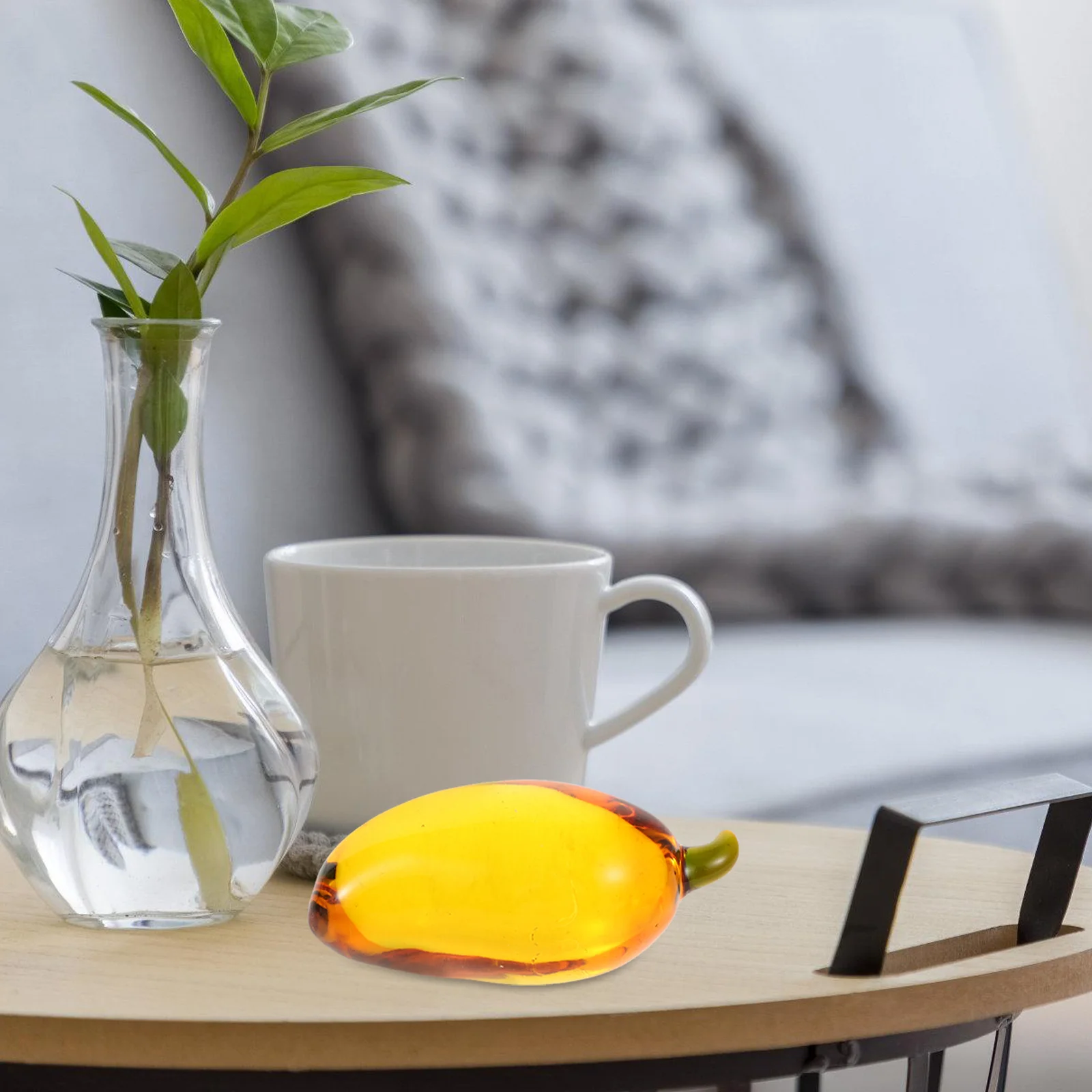 Crystal Fruit Mango Decoration Clear Glass Ornament Desktop Statue Table Decor Christmas Office Desk Decoration
Crystal Fruit Mango Decoration Clear Glass Ornament Desktop Statue Table Decor Christmas Office Desk Decoration