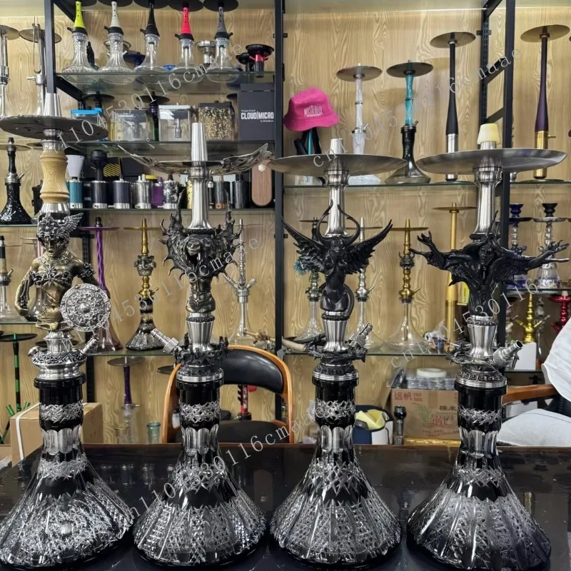 Statues Design Cold Colda Alonny Hookah High Quality Stainless Steel MAKLAUD Shisha Set Narguile Hookah MAKLAUD Hookah Set
Statues Design Cold Colda Alonny Hookah High Quality Stainless Steel MAKLAUD Shisha Set Narguile Hookah MAKLAUD Hookah Set