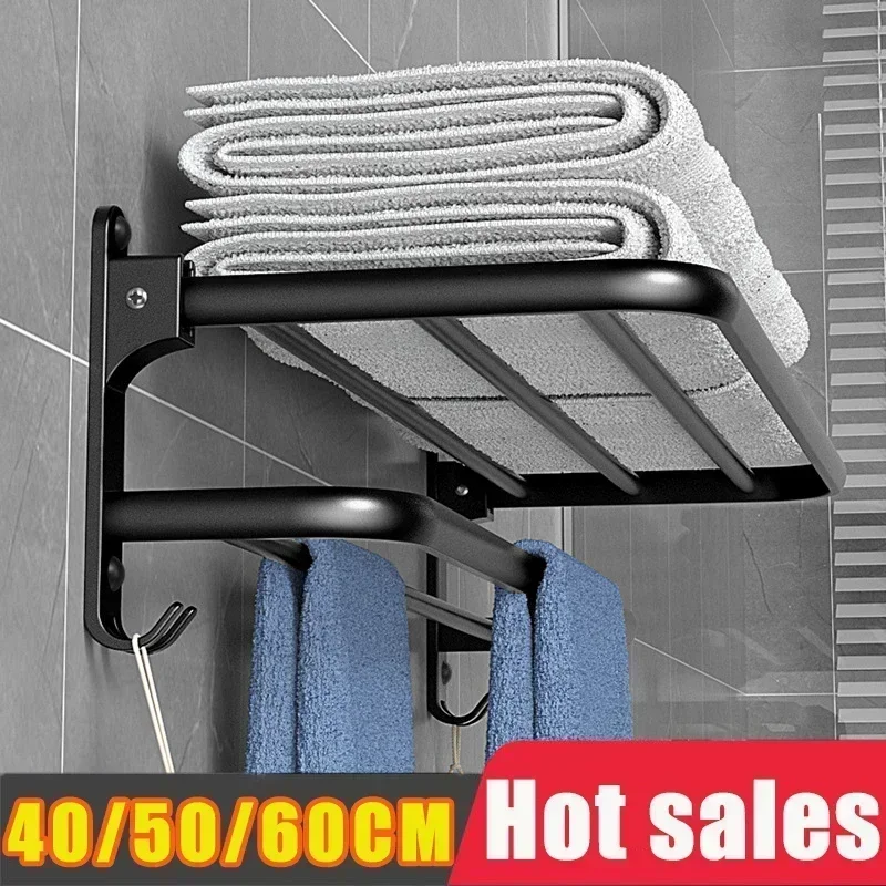 40/50/60CM No-Nail Bathroom Towel Holder Bathroom Accessories Wall Mount Rail Shower Hanger Aluminum Bar Shelf
40/50/60CM No-Nail Bathroom Towel Holder Bathroom Accessories Wall Mount Rail Shower Hanger Aluminum Bar Shelf